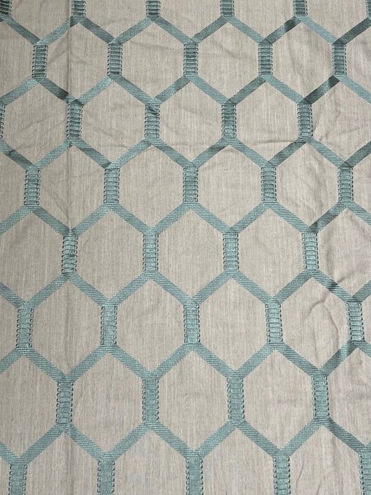 Trapeze Lichen Upholstery/Drapery Fabric by P. Kaufmann