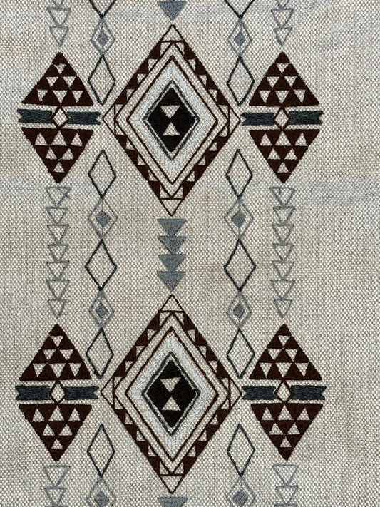 Tuareg Expresso Outdoor Upholstery Fabric by Sunbrella